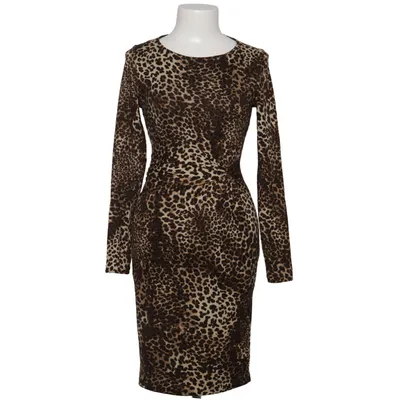 Klänning (Brun, Svart) från Carmen Marc Valvo Elastan, Polyester