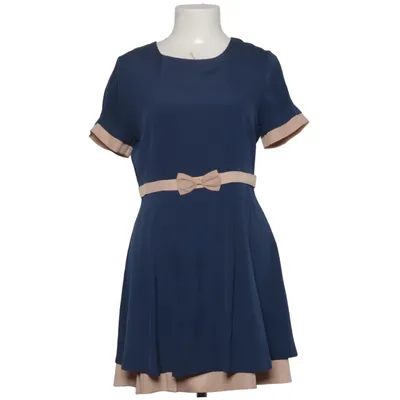 Cocktailklänning (Blå, Beige) från Kling Polyester, Viskos