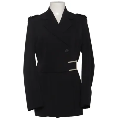 Frakke (Sort) fra Kyuso Acetat, Elastan, Polyester, Viscose, Uld