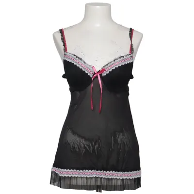 Negligé (Svart, Rosa) från Rampage Intimates Elastan, Polyamid