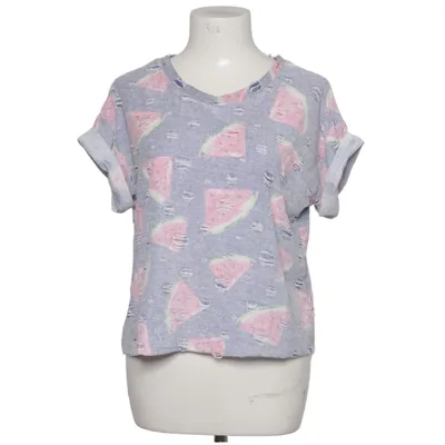 T-shirt (Grå, Pink, Flerfarvet) fra Yuqi