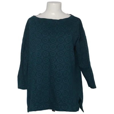 T-shirt à manches longues (Bleu) de Lands' End Coton