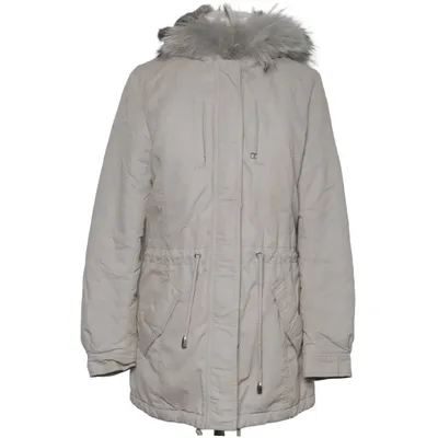 Parka (Beige) fra IQ+ Berlin Bomuld, Polyamid, Polyester, Viscose