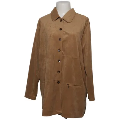 Jacket (Beige) from Maria Bellesi Polyester
