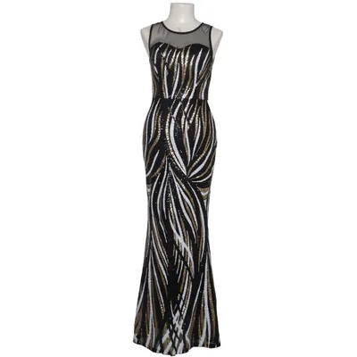 Aftonklänning (Svart, Vit, Guldfärgad, Flerfärgad) från Showny Polyester