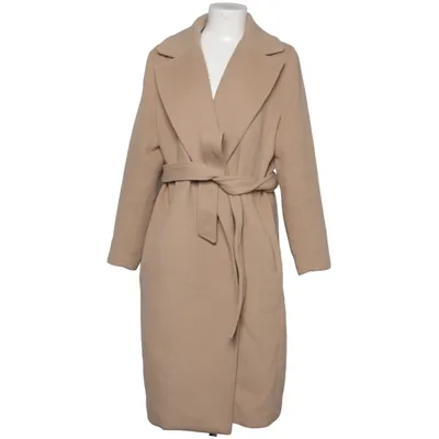 Coat (Beige) from H&M Modern Classic Polyester, Viscose, Wool