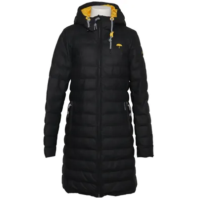 Winter coat (Gray, Yellow) from Schmuddelwedda Polyester, Polyurethane