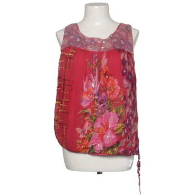 Haut (Rouge, Multicolore) de Derhy Polyester, Viscose