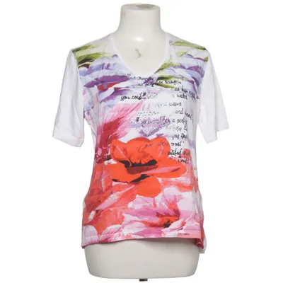 T-shirt (Wit, Meerkleurig) van Clarina Collection