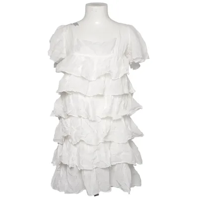 Dress (White) from Not Shy Cotton, Silk