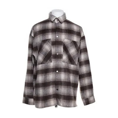 Flanellskjorta (Brun, Beige) från Originals by Jack & Jones Akryl, Polyester