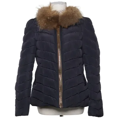 Veste d'hiver (Bleu) de Attentif Fourrure, Polyester