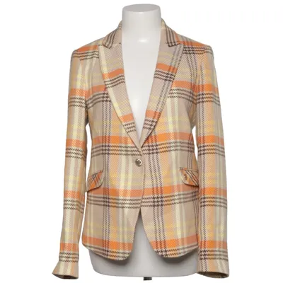 Blazer (Beige, Orange, Gelb) von Mos Mosh Baumwolle, Elasthan, Polyester, Viskose