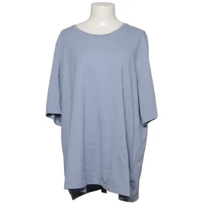T-shirt (Blauw) van Pure by Ulla Popken Organisch katoen