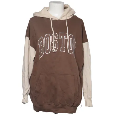 Kapuzenpullover (Braun, Beige) von Pacific Republic Pull & Bear Baumwolle, Elasthan, Polyester