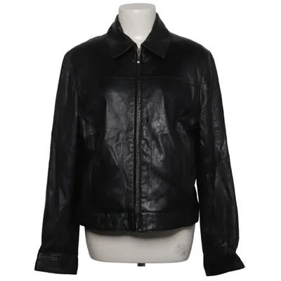 Veste en cuir (Noir) de Giselle Cuir