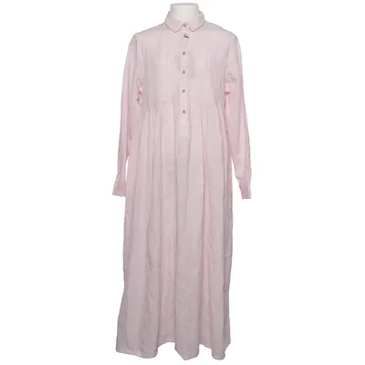 Shirt dress (Pink, White) from Morley Cotton, Linen