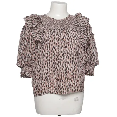 Blouse (Beige, Black, White) from Magali Pascal Cotton, Silk