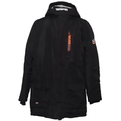 Parka (Zwart) van Crosswind Elastaan, Polyester