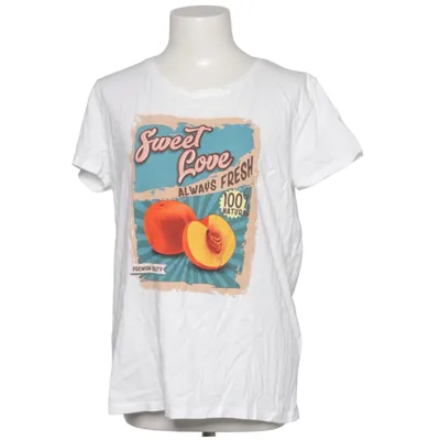 T-shirt (Vit, Flerfärgad) från Sublevel Bomull