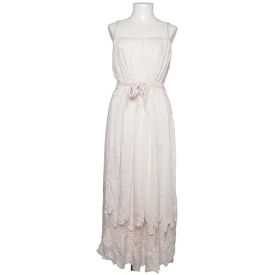 Långklänning (Rosa, Beige) från Risskio Silke, Viskos, Elastan