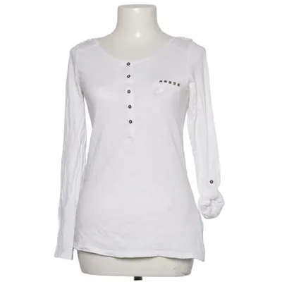 Henley shirt (Wit) van Pimkie Katoen