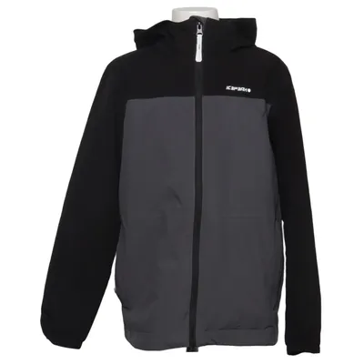Rain jacket (Gray, Black) from Icepeak Polyester