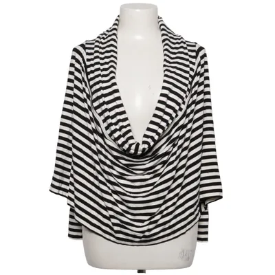 Top (Black, White) from Cora Kemperman Elastane, Viscose