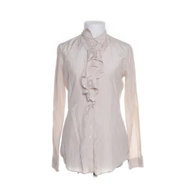 Bluse (Beige) fra Aglini Bomuld, Silke