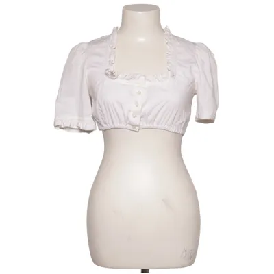 Dirndl blouse (White) from Kaiserjäger Cotton, Elastane, Polyamide