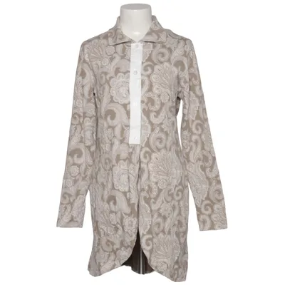 Tunique (Beige, Blanc) de Susskind Coton, Élasthane