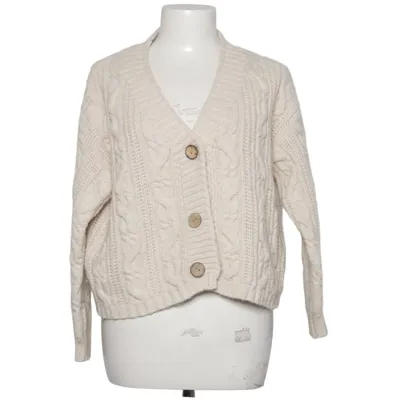 Cardigan (White) from Collezione Gaia Acrylic, Viscose, Wool