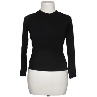 Langærmet t-shirt (Sort) fra Topstudio Elastan, Viscose