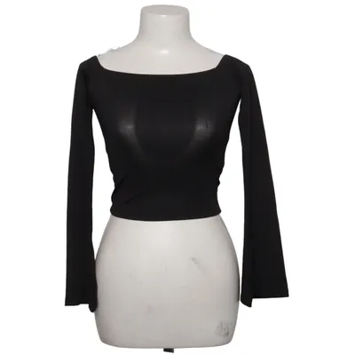 Crop top (Noir) de Even & Odd Élasthane, Polyester recyclé