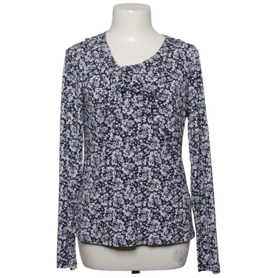 Blouse (Bleu, Blanc) de Ashley Brooke Élasthane, Polyester