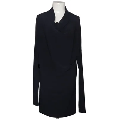 Turtleneck kjole (Sort) fra Norma Kamali Elastan, Polyester
