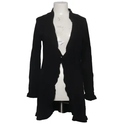 Cardigan (Black) from Cassis Cashmere, Polyamide, Viscose, Wool