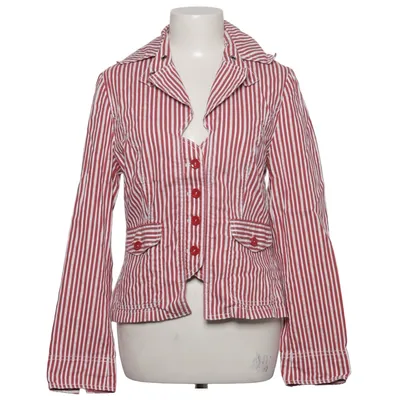Blazer (Red, White) from Verse Cotton, Polyamide, Polyester