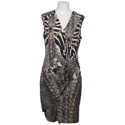 Wrap dress (Black, White, Multicolored) from Etoile Du Monde Elastane, Polyester