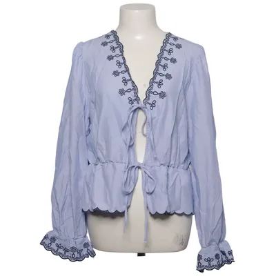 Blouse (Blue, White) from JDY Elastane, Polyester, Viscose