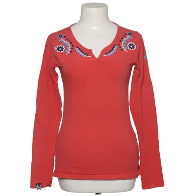 Long sleeve T-shirt (Red, Multicolored) from Maloja Cotton, Elastane