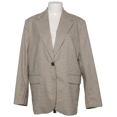 Blazer (Marron, Multicolore) de H&M Polyester, Viscose, Élasthane