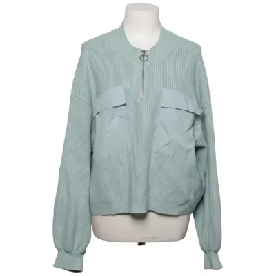 Trui (Groen) van Mango Elastaan, Polyamide, Viscose