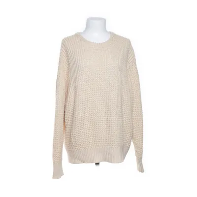 Sweater (Beige) from Oak+ Fort Acrylic, Cotton, Polyester
