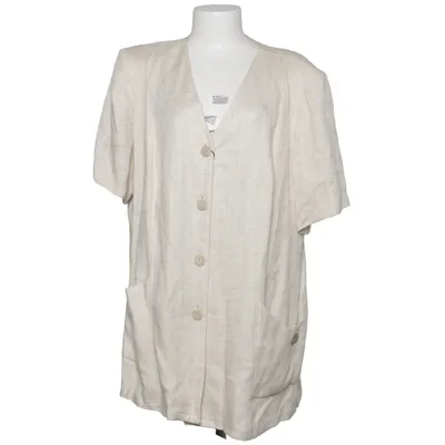 Jacket (Beige) from Domino Linen, Viscose