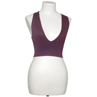 Crop top (Purple) from Urban Outfitters Elastane, Polyamide