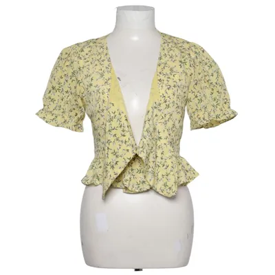 Blouse portefeuille (Jaune, Multicolore) de Loavies Polyester