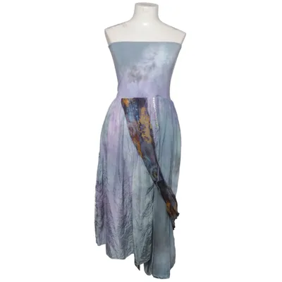 Dress (Blue, Purple, Multicolored) from The People of the Labyrinths Silk