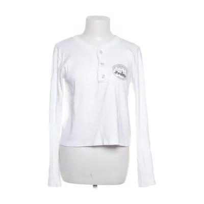 Henley shirt (Wit) van Brandy Melville Katoen