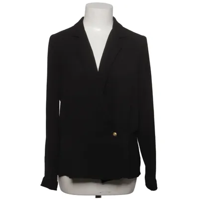 Wikkelblouse (Zwart) van Sweed